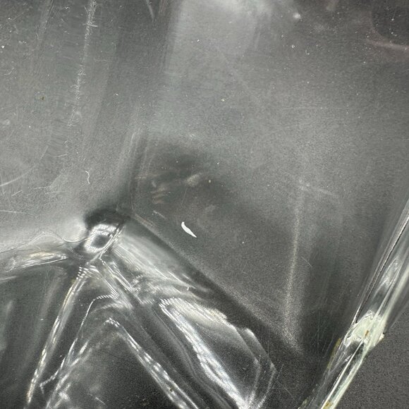 PYREX Heavy Clear Glass Loaf Pan 1 1/2 Quart Baking Dish Made in USA Vintage - Picture 13 of 14